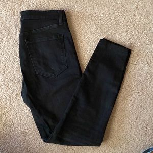 Jbrand alana black skinny jeans